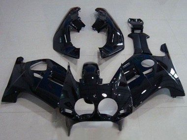 Meilleurs Carénage Moto Honda CBR250RR MC19 1988-1989 - Noir Brillant