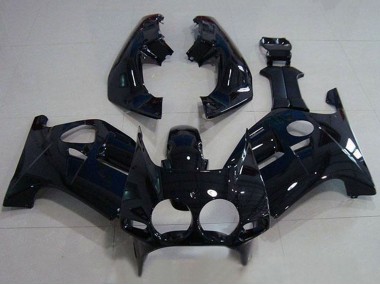 Meilleurs Carénage Moto Honda CBR250RR MC19 1988-1989 - Noir Brillant