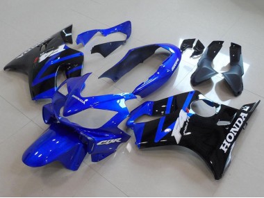 Meilleurs Carénage Moto Honda CBR600 F4i 2004-2007 - Bleu Noir Brillant