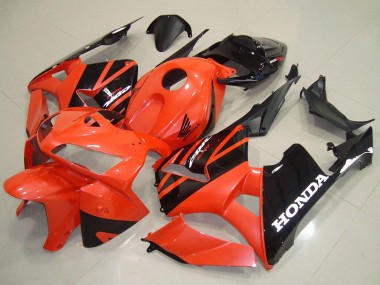Meilleurs Carénages Moto Honda CBR600RR 2005-2006 - Orange Noir