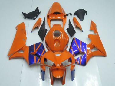 Meilleurs Carénages Moto Honda CBR600RR 2005-2006 - Orange Bleu