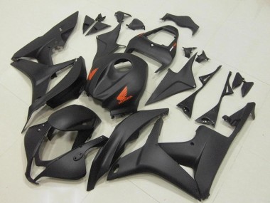 Meilleurs Carénage Moto Honda CBR600RR 2007-2008 - Noir Mat Rouge
