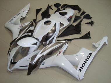 Meilleurs Carénages Moto Honda CBR600RR 2007-2008 - Blanc Argent