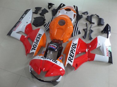 Meilleurs Kits Carénage Moto Honda CBR600RR 2013-2023 - Orange Blanc Rouge Noir Brillant Repsol