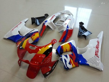Meilleurs Carénages Moto Honda CBR900RR 893 1996-1997 - Blanc Rouge Bleu Jaune