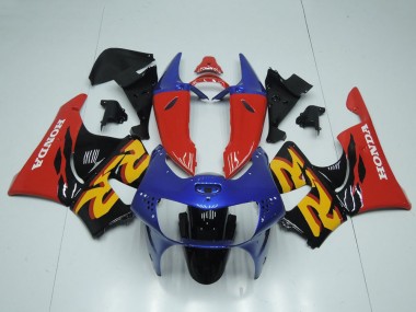 Meilleurs Carénage Moto Honda CBR900RR 919 1998-1999 - Rouge Bleu Noir Brillant