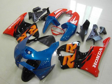 Meilleurs Carénages Moto Honda CBR900RR 919 1998-1999 - Rouge Bleu Noir Brillant