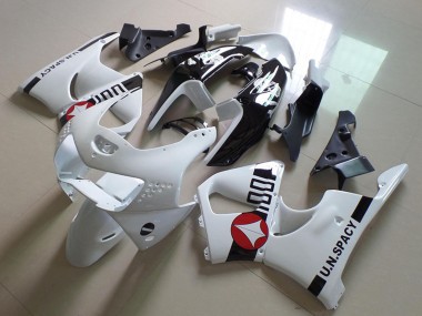 Meilleurs Carénages Moto Honda CBR900RR 919 1998-1999 - Blanc Rouge Noir Brillant U.N.Spacy