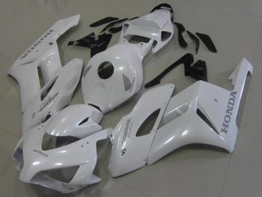 Meilleurs Carénages Moto Honda CBR1000RR 2006-2007 - Blanc Argent Décalque
