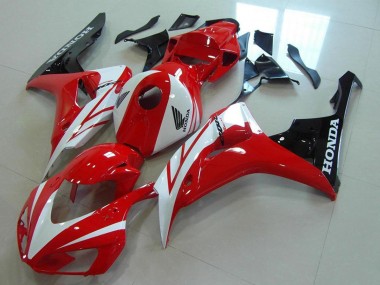 Meilleurs Kits Carénages Moto Honda CBR1000RR 2006-2007 - Blanc Rouge Noir Brillant