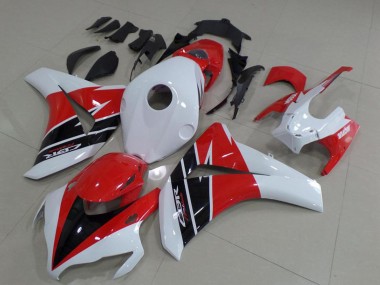 Meilleurs Kits Carénages Moto Honda CBR1000RR 2008-2011 - Blanc Rouge Noir Brillant