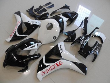 Meilleurs Carénages Moto Honda CBR1000RR 2008-2011 - Blanc Noir Brillant Rouge Satuhati