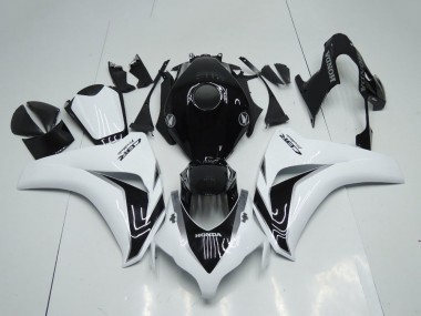 Meilleurs Kit Carénages Moto Honda CBR1000RR 2008-2011 - Blanc Noir Brillant