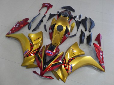 Meilleurs Carénages Moto Honda CBR1000RR 2012-2016 - Or Rouge HRC