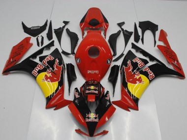 Meilleurs Carénages Moto Honda CBR1000RR 2012-2016 - Rouge Noir Jaune Red Bull