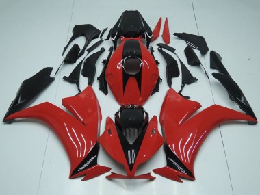 Meilleurs Carénages Moto Honda CBR1000RR 2012-2016 - Rouge Noir No Décalque