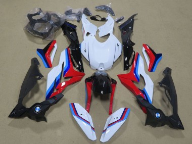 Meilleurs Carénages Moto BMW S1000R 2017-2018 - Blanc Bleu Rouge Noir