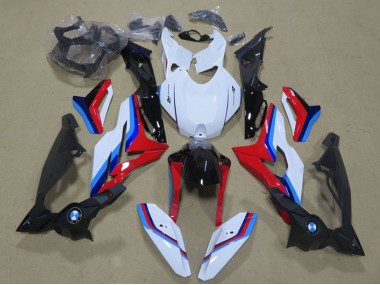Meilleurs Carénages Moto BMW S1000R 2017-2018 - Blanc Bleu Rouge Noir