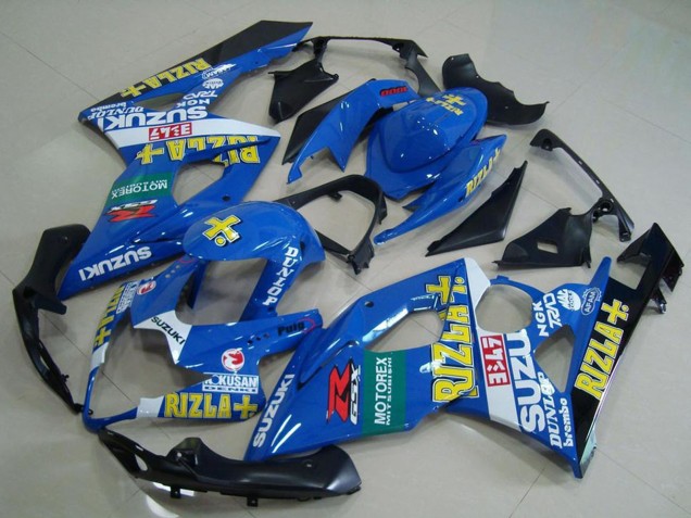 Carénages Moto Suzuki GSXR 1000 2005-2006 - Bleu Jaune Rouge Vert Noir Rizla