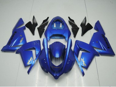 Meilleurs Carénages Moto Kawasaki ZX10R 2004-2005 - Bleu
