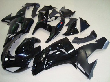 Meilleurs Carénages Moto Kawasaki ZX10R 2006-2007 - Noir Brillant Noir Mat Blanc Ninja