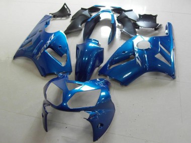 Meilleurs Carénages Moto Kawasaki ZX12R 2002-2006 - Bleu OEM Style