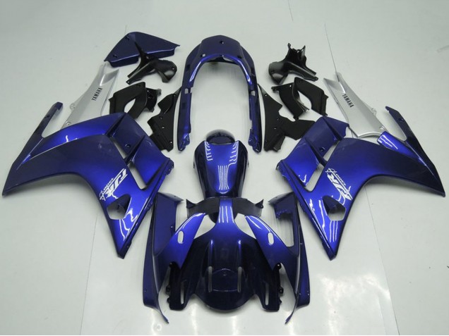 Carénage Moto Yamaha FJR1300 2001-2006 - Bleu Argent