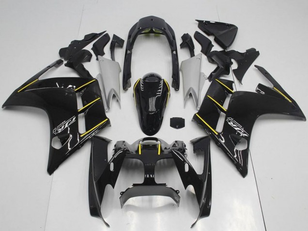 Carénages Moto Yamaha FJR1300 2001-2006 - Noir Brillant Jaune