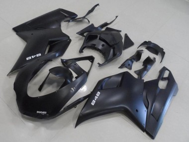 Meilleurs Kits Carénage Moto Ducati 848 2007-2014 - Noir Mat