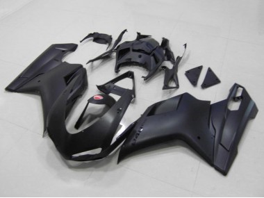 Meilleurs Carénages Moto Ducati 848 2007-2014 - Noir Mat