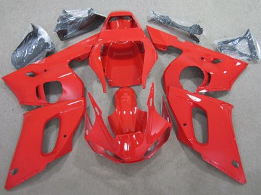 Meilleurs Carénages Moto Yamaha YZF R6 1998-2002 - Rouge