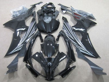 Meilleurs Carénages Moto Yamaha YZF R6 2006-2007 - Noir Brillant Noir Mat Blanc