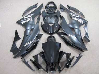 Meilleurs Carénages Moto Yamaha YZF R6 2008-2016 - Noir Brillant Noir Mat Blanc Décalque