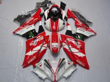 Meilleurs Carénages Moto Yamaha YZF R6 2008-2016 - Blanc Rouge Noir Brillant Vert Monstre Rocol Milwaukee Maxxis