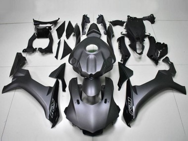 Meilleurs Carénage Moto Yamaha YZF R1 2015-2019 - Noir Mat Noir Brillant