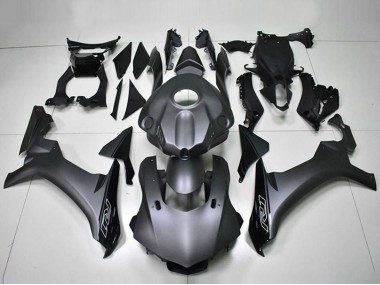 Meilleurs Carénage Moto Yamaha YZF R1 2015-2019 - Noir Mat Noir Brillant