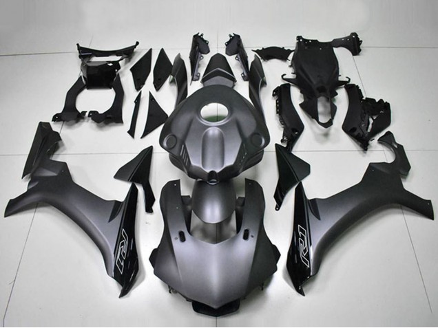 Carénage Moto Yamaha YZF R1 2015-2019 - Noir Mat Noir Brillant