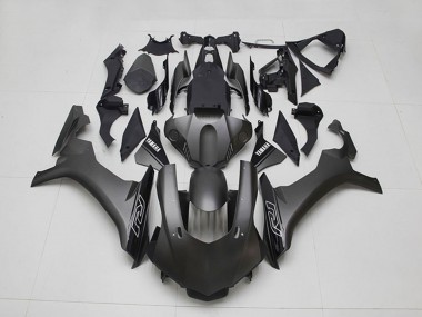 Meilleurs Carénages Moto Yamaha YZF R1 2015-2019 - Noir Mat Noir Brillant