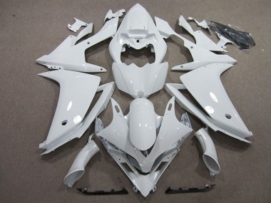 Meilleurs Carénages Moto Yamaha YZF R1 2007-2008 - Blanc