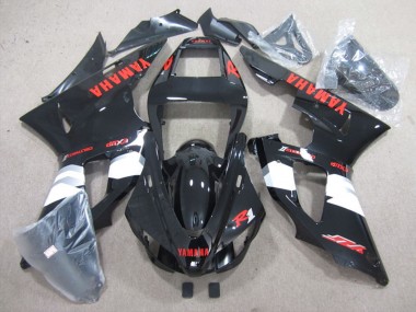 Meilleurs Carénages Moto Yamaha YZF R1 2009-2011 - Noir Brillant Blanc Rouge