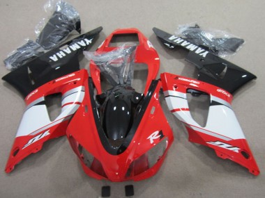 Meilleurs Carénages Moto Yamaha YZF R1 2009-2011 - Rouge Blanc Noir