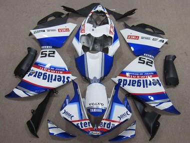 Meilleurs Carénages Moto Yamaha YZF R1 2012-2014 - Blanc Bleu Rouge Noir Fimer Sterilgarda