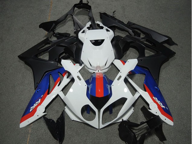 Carénages Moto Honda CBR600RR 2003-2004 - Blanc Rouge Bleu Noir Mat