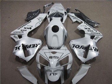 Meilleurs Carénages Moto Honda CBR600RR 2005-2006 - Blanc Noir Repsol