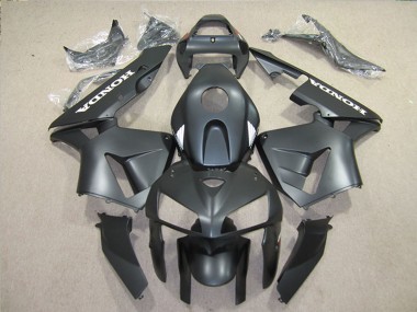 Meilleurs Kits Carénages Moto Honda CBR600RR 2005-2006 - Noir Mat