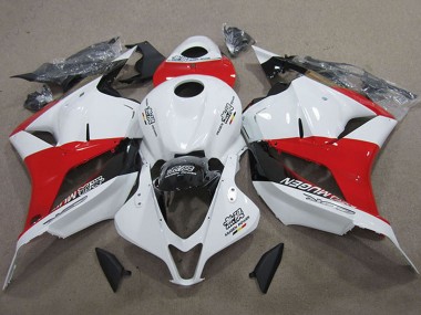 Meilleurs Kits Carénages Moto Honda CBR600RR 2009-2012 - Blanc Rouge Noir Brillant