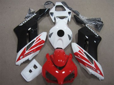 Meilleurs Kits Carénage Moto Honda CBR1000RR 2004-2005 - Blanc Rouge Noir Brillant