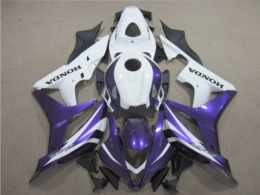 Meilleurs Carénages Moto Honda CBR1000RR 2004-2005 - Blanc Violet