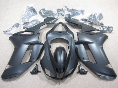 Meilleurs Kits Carénage Moto ABS Kawasaki ZX6R 2007-2008 - Noir