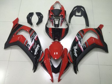 Meilleurs Carénages Moto Kawasaki ZX10R 2016-2020 - Rouge Marron Noir Brillant Blanc